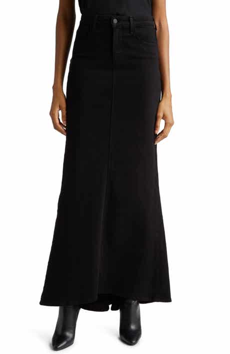 Kailani Mermaid Denim Maxi Skirt
