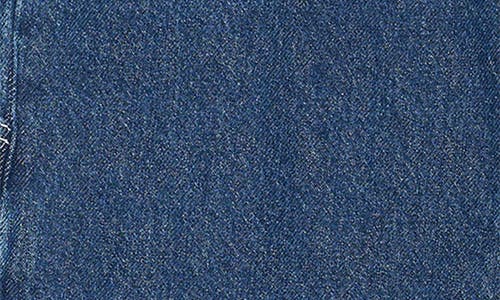 The New Kids' Parks Contrast Stitch Straight Leg Jeans In Blue