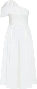 City Chic Captivated One Shoulder Maxi Dress