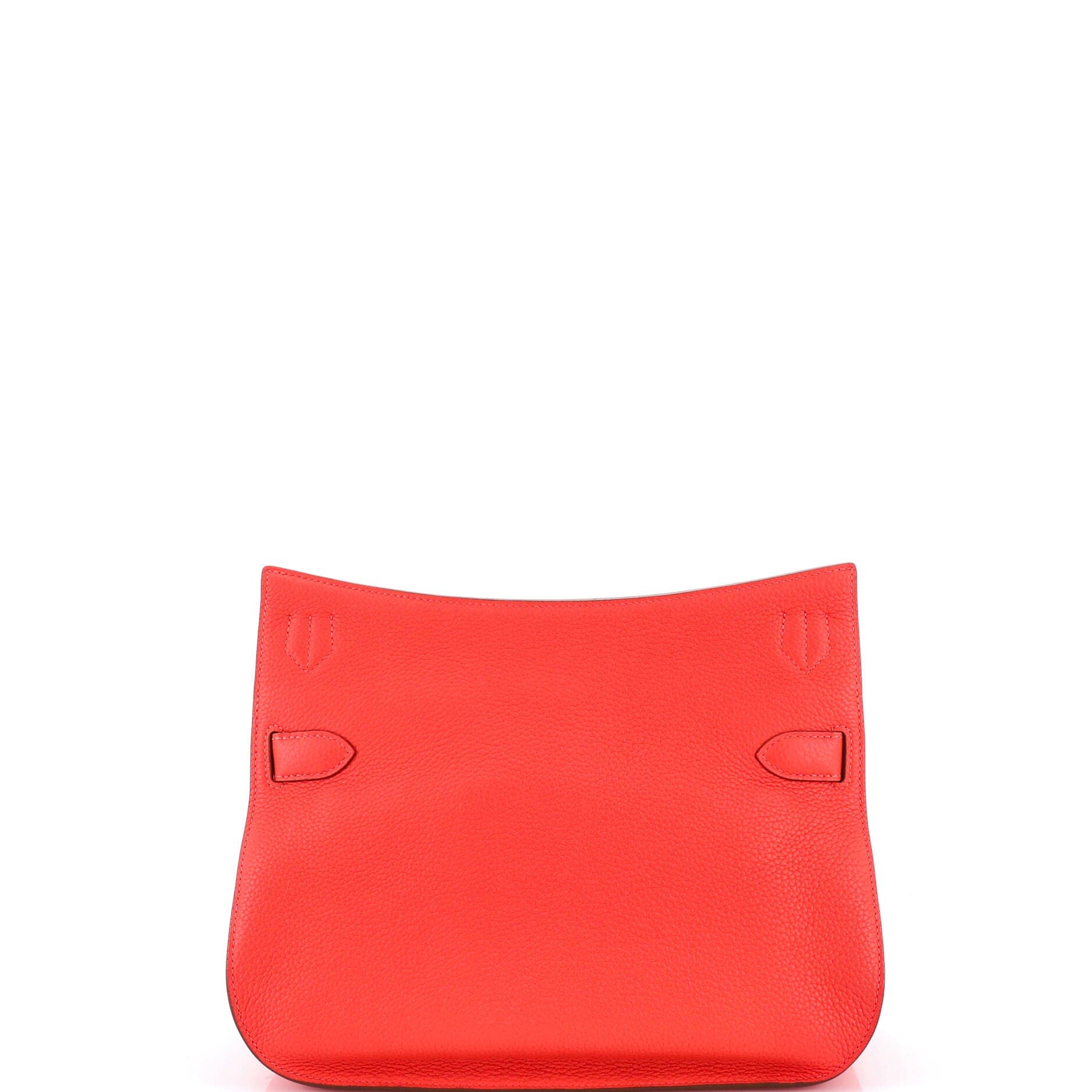 Pre-Owned Hermes Jypsiere Bag Clemence 31, Alternate, color, Rouge Pivoine