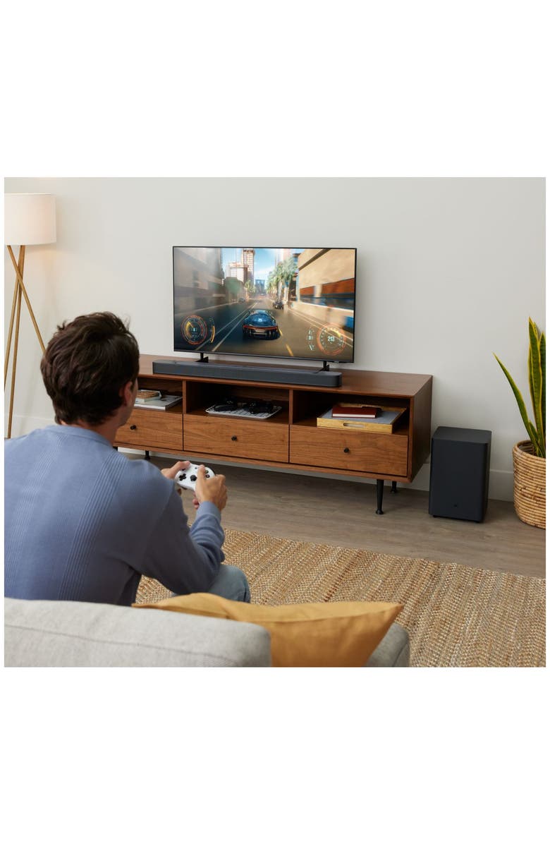 JBL Bar 2.1 Deep Bass (MK2) Wireless Soundbar and Subwoofer, Alternate, color, Black