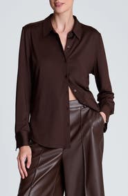 Kenneth Cole Long Sleeve Button Front Shirt