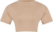 PCFG Pure Cotton Free Heaven Crop Tshirt