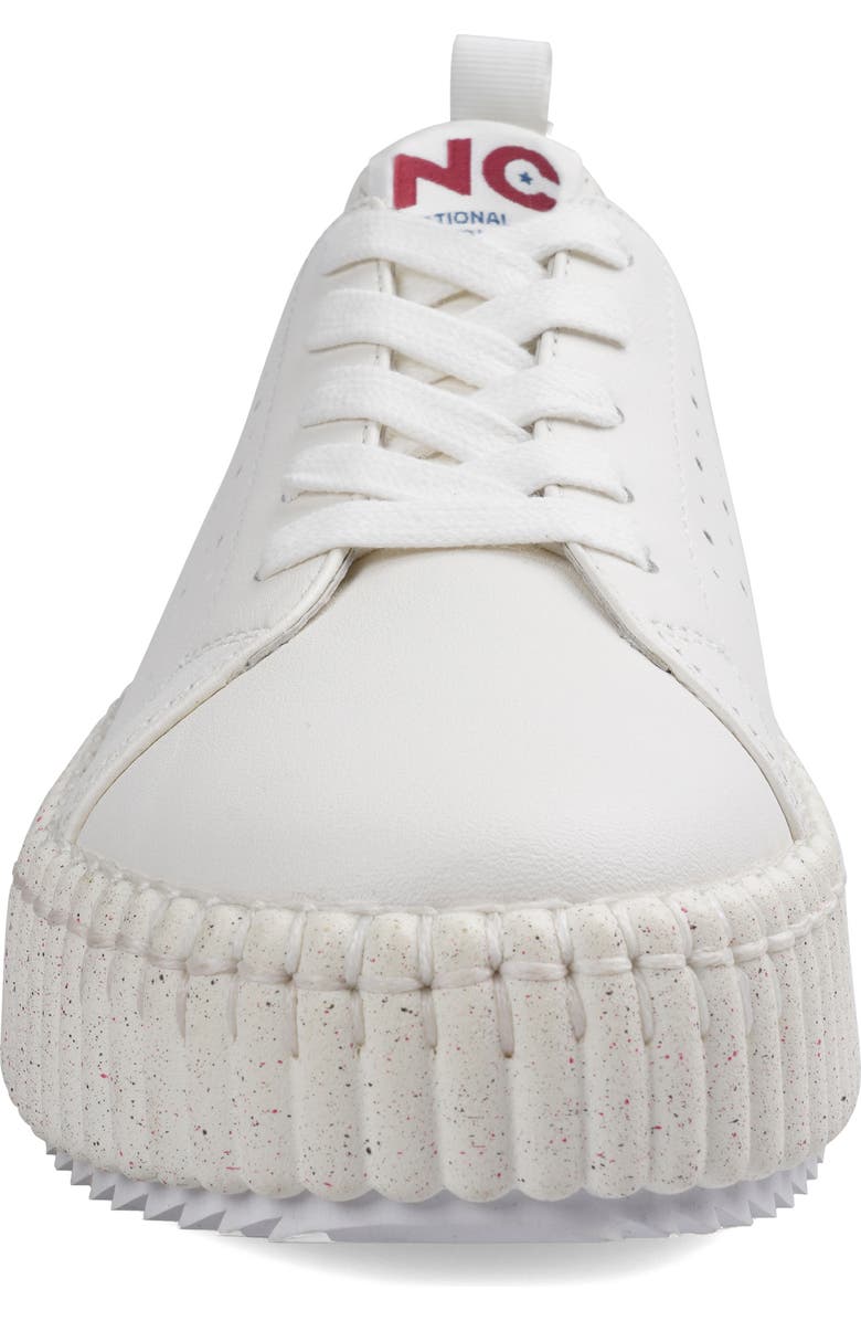 National Comfort Leather Sneaker, Alternate, color, Off White Leather