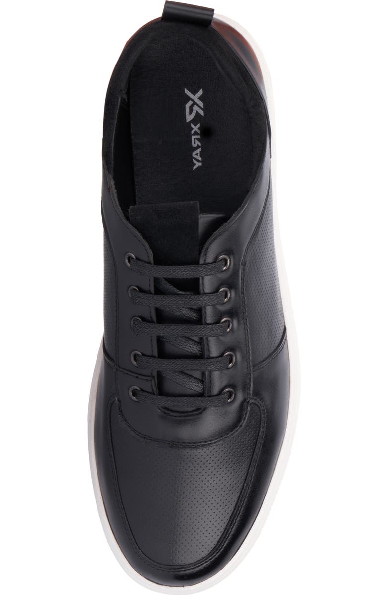 XRAY Andra Faux Leather Sneaker, Alternate, color, Black