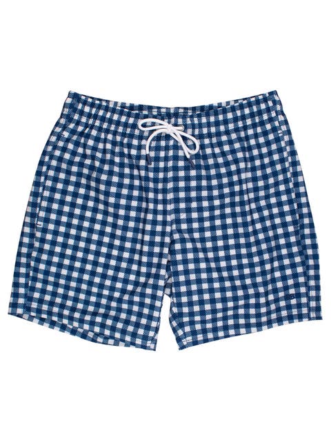 UPF50+ Sun Protected Men's Stretch Swim Trunks