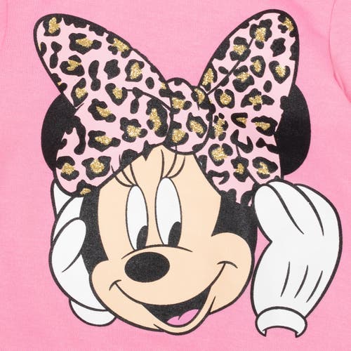 Disney Mickey Mouse & Friends Pullover Hoodie In Pink