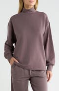 Z by Zella Cozy Whisper Mock Neck Tunic