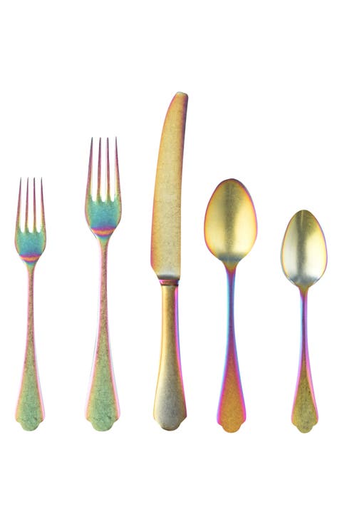 Dolce Vita Pewter 5-Piece Place Setting