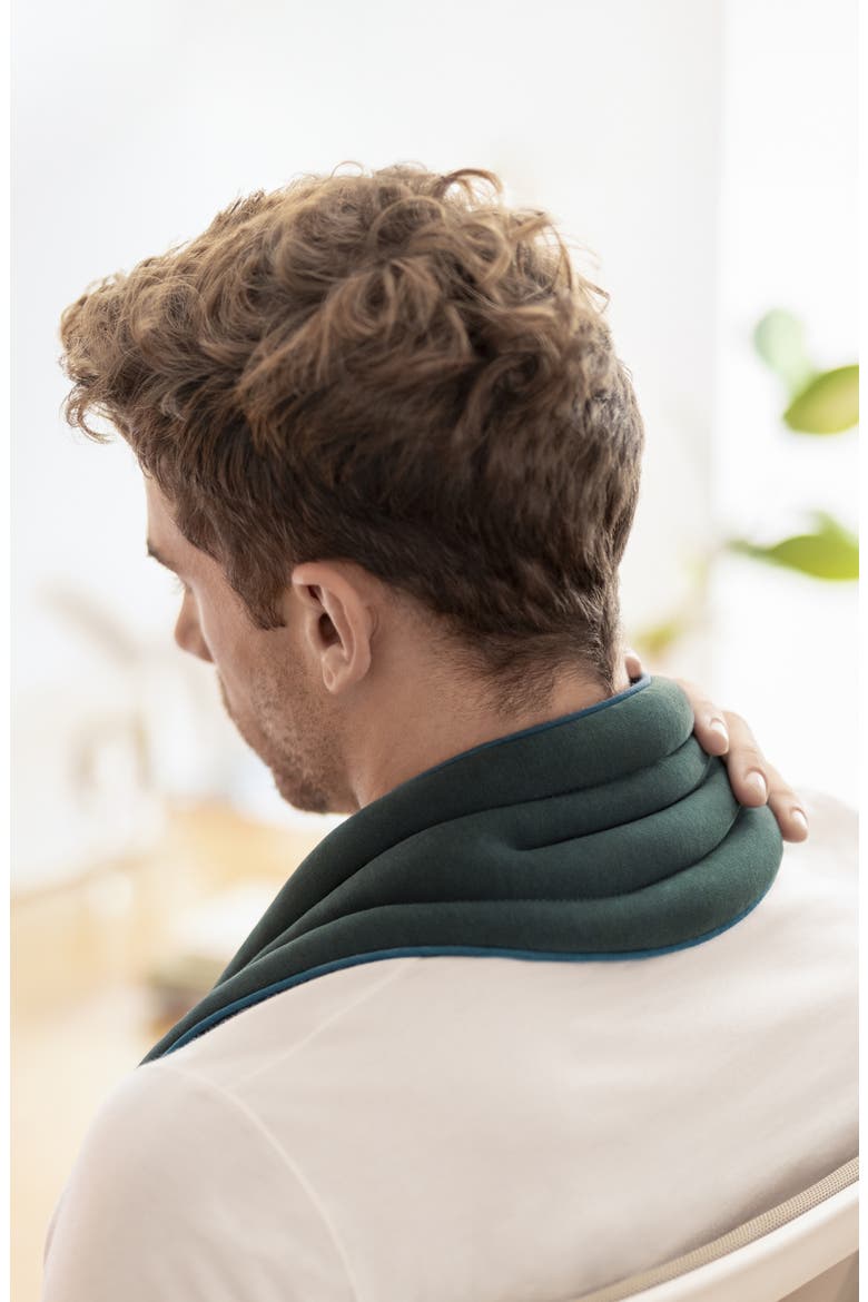 Heatable Neck Wrap, Alternate, color, FOREST GREEN