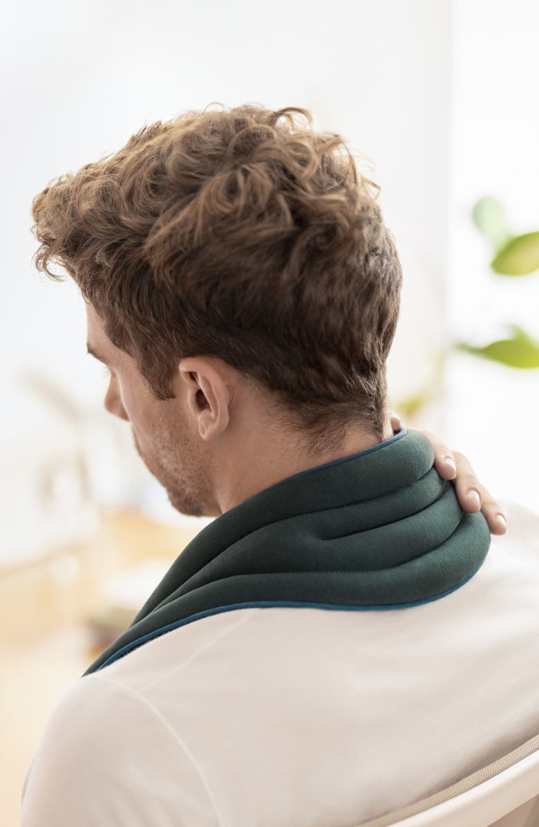 Ostrichpillow Heatable Neck Wrap, Alternate, color, Forest Green