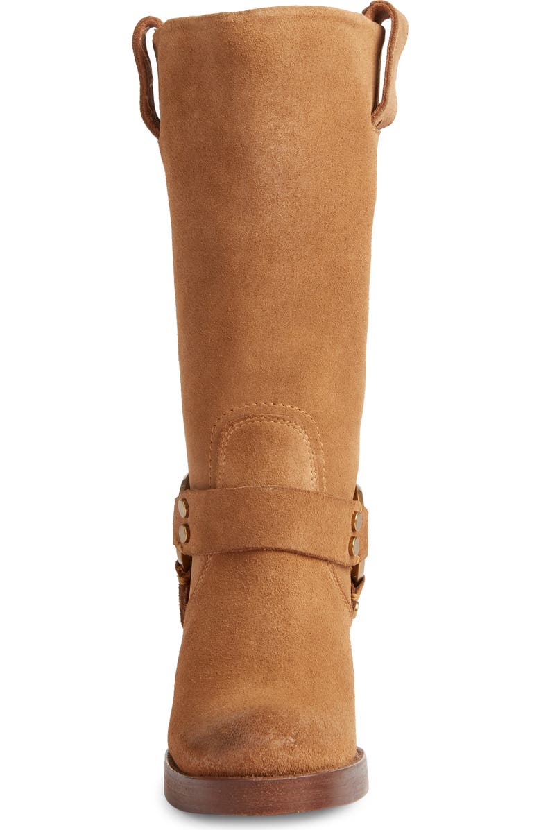 Frye Jean Harness Boot, Alternate, color, Almond