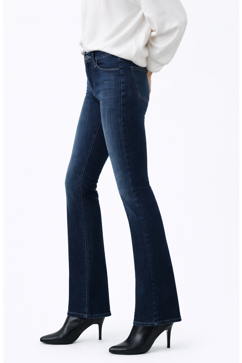 Lily High Boot Jeans, Alternate, color, Crescent