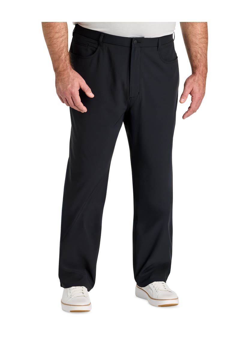 Big & Tall Premium Golf Pants, Main, color, CAVIAR