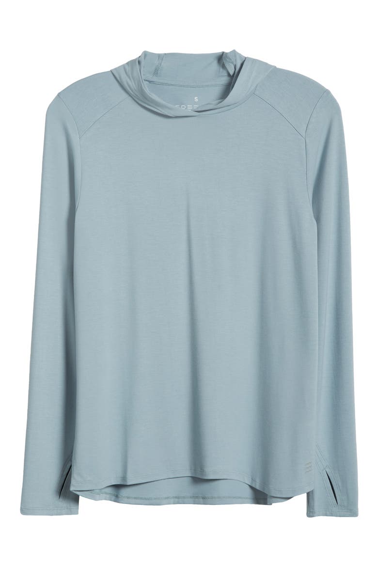 Shade Performance II Hoodie, Alternate, color, OCEAN MIST