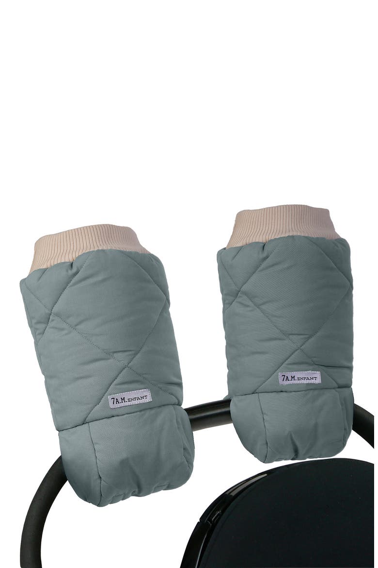 Set of 2 Warmmuffs Water Resistant Hand Warmer Stroller Handle Muffs, Main, color, MIRAGE BLUE