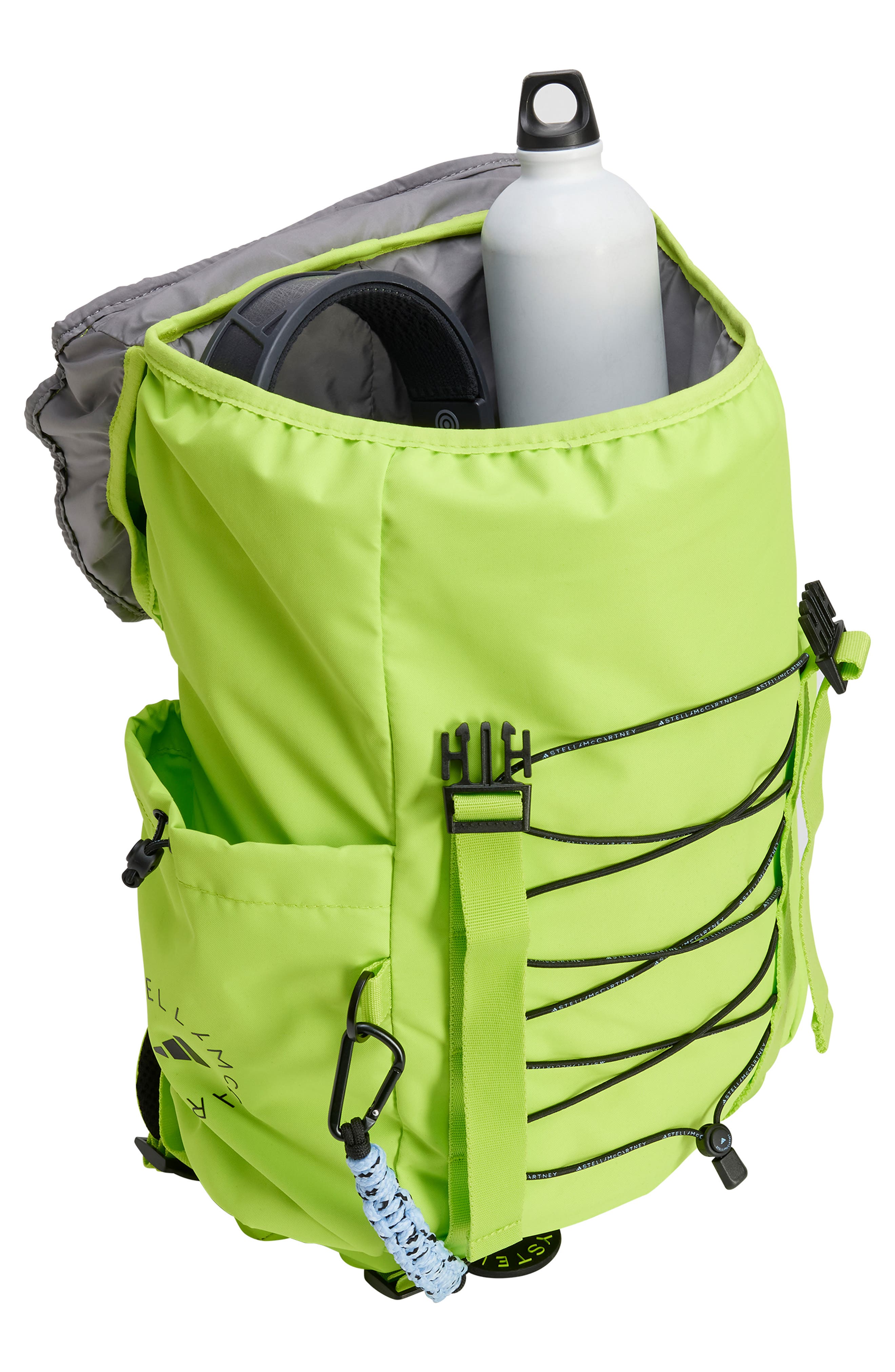 adidas by Stella McCartney Stella McCartney Backpack, Alternate, color, Semi Solar Slime