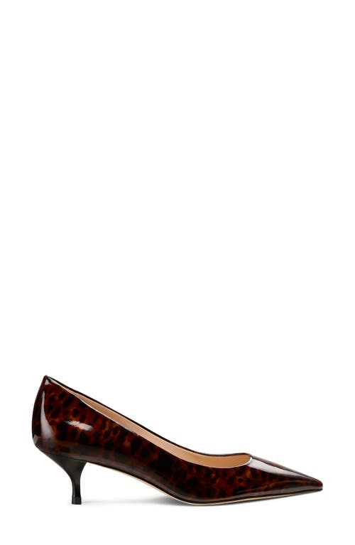 Stuart Weitzman Stuart Power 50 Pump In Dark Brown