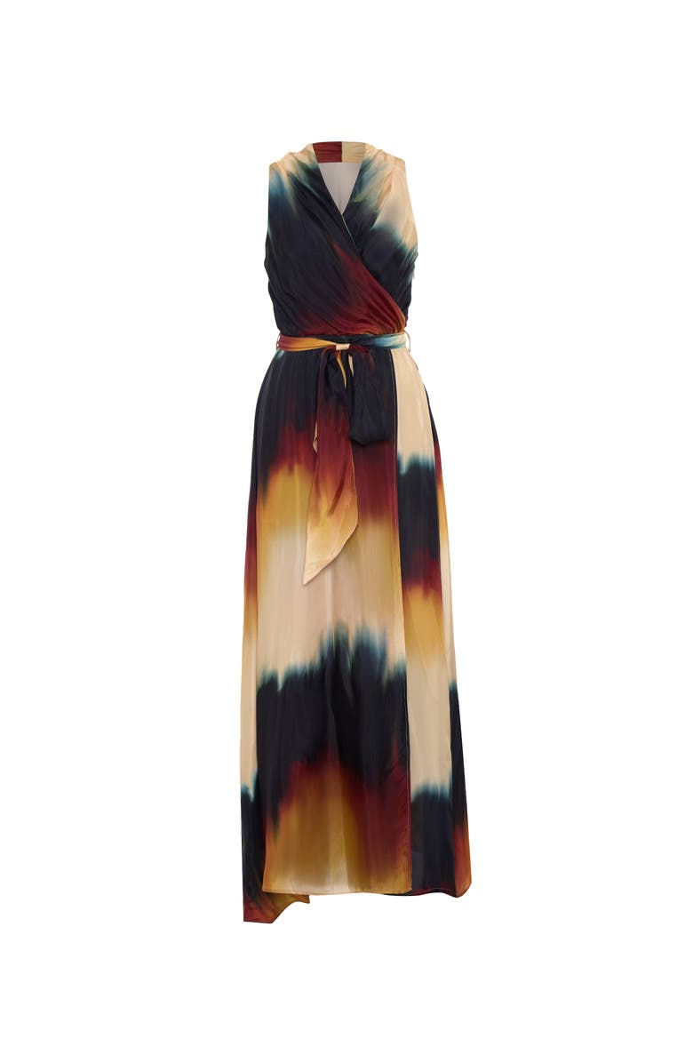 THEO The Label Klotho Print Maxi Dress, Alternate, color, Astral Print