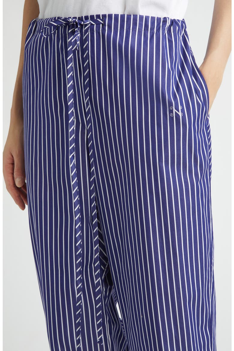 Life Is a Beach Stripe Crop Poplin Pajama Pants, Alternate, color, SAILOR STRIPE