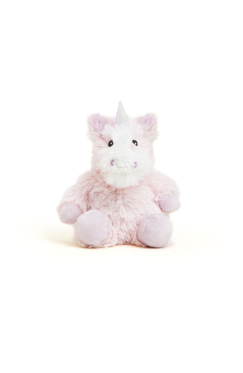 Warmies Unicorn Junior Plush Toy, Alternate, color, Light Pastel Pink