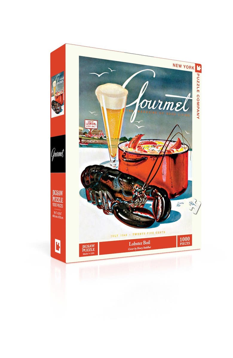NEW YORK PUZZLE COMPANY Lobster Boil 1000 Piece Puzzle, Alternate, color, NO COLOR