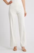 Anne Klein High Waist Wide Leg Pull-On Pants