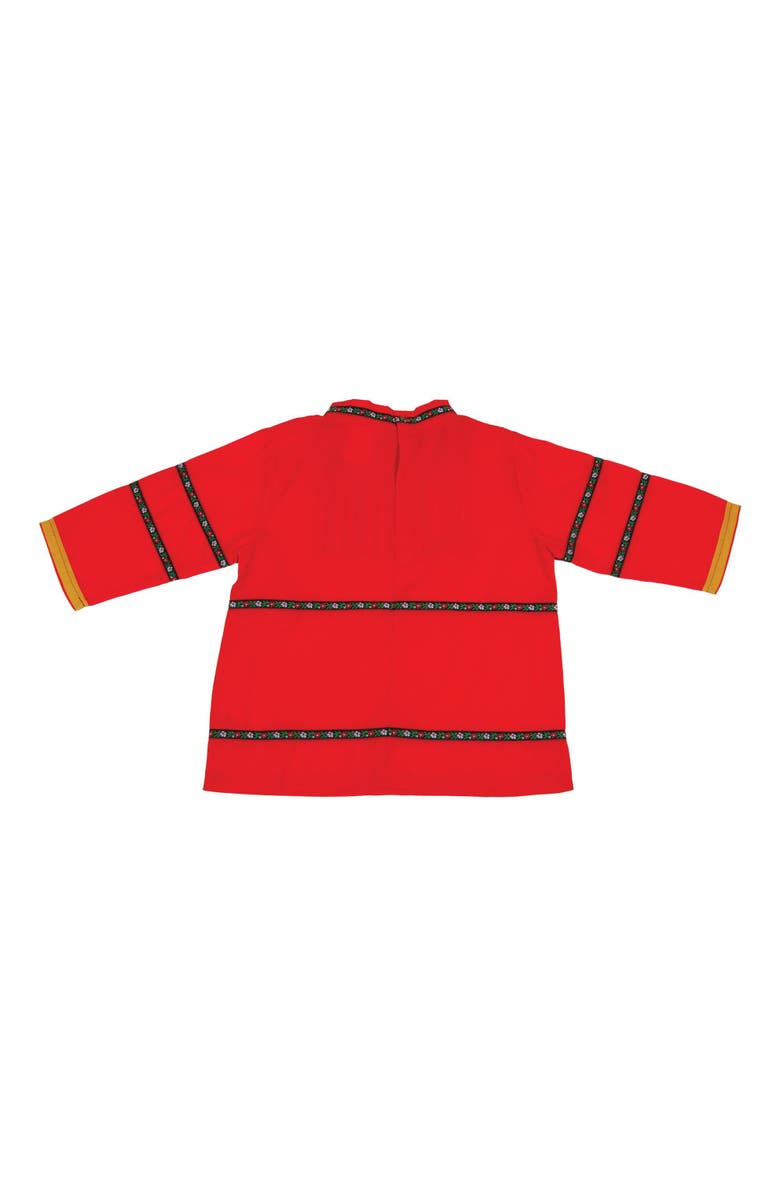 Kaplan Early Learning Company Festive Russian Kosovorotka Boy Garment, Alternate, color, Red
