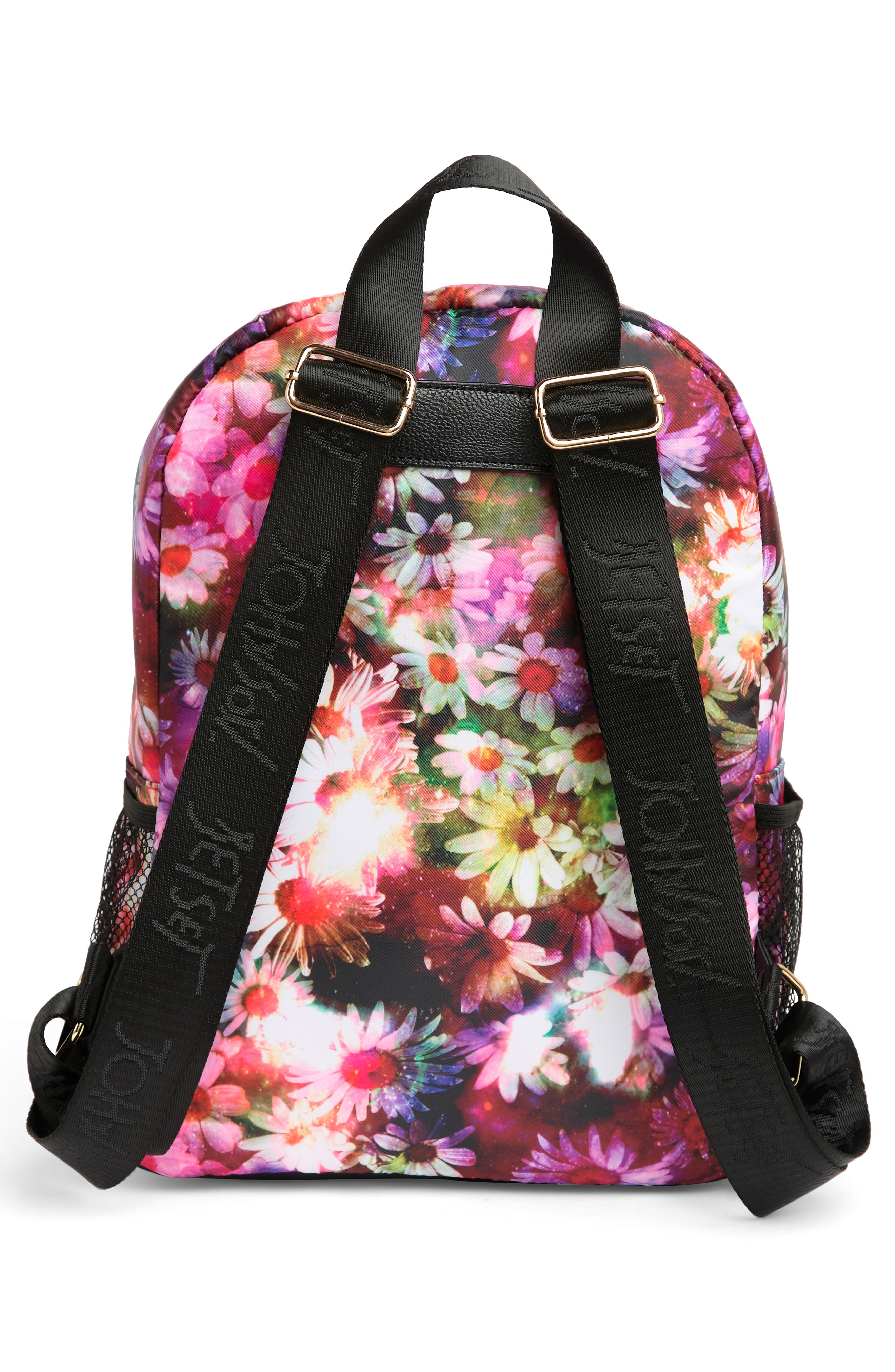 Betsey Johnson Printed Nylon Backpack, Alternate, color, 