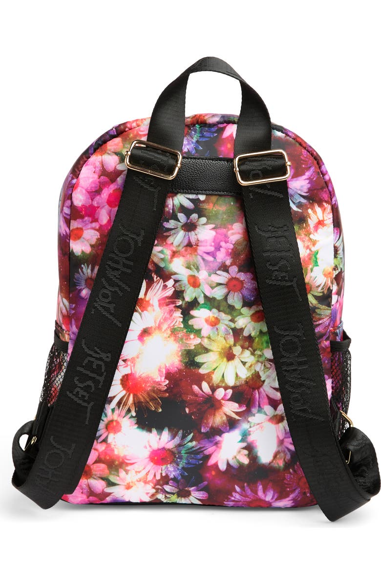Betsey Johnson Printed Nylon Backpack, Alternate, color,
