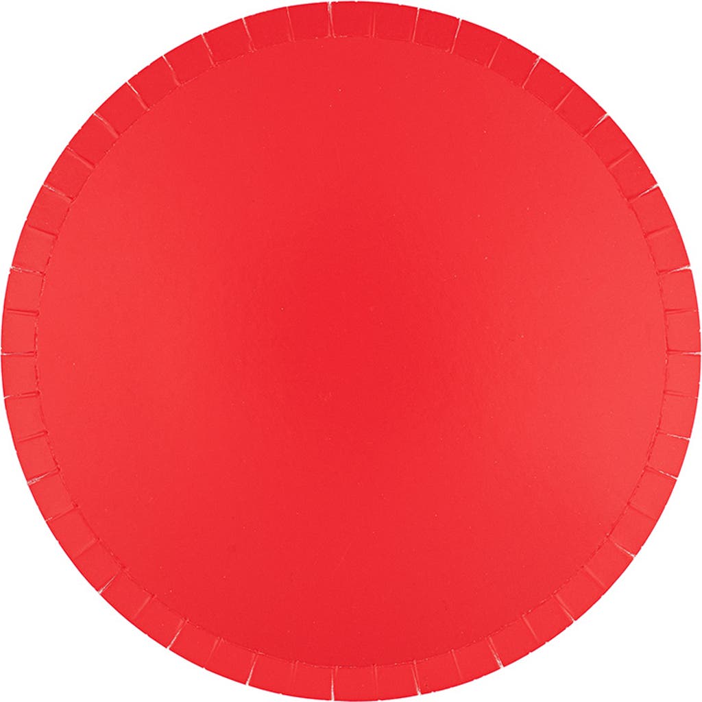 Jollity & Co Shade Collection Dessert Plates In Cherry