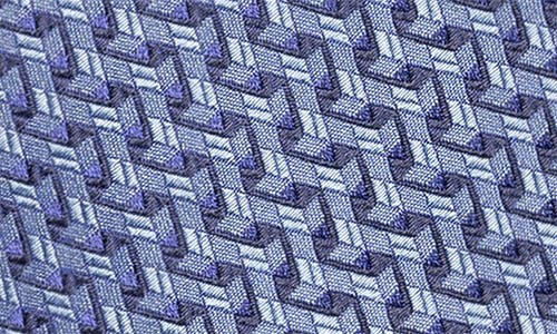 Eton Geometric Pattern Silk Tie