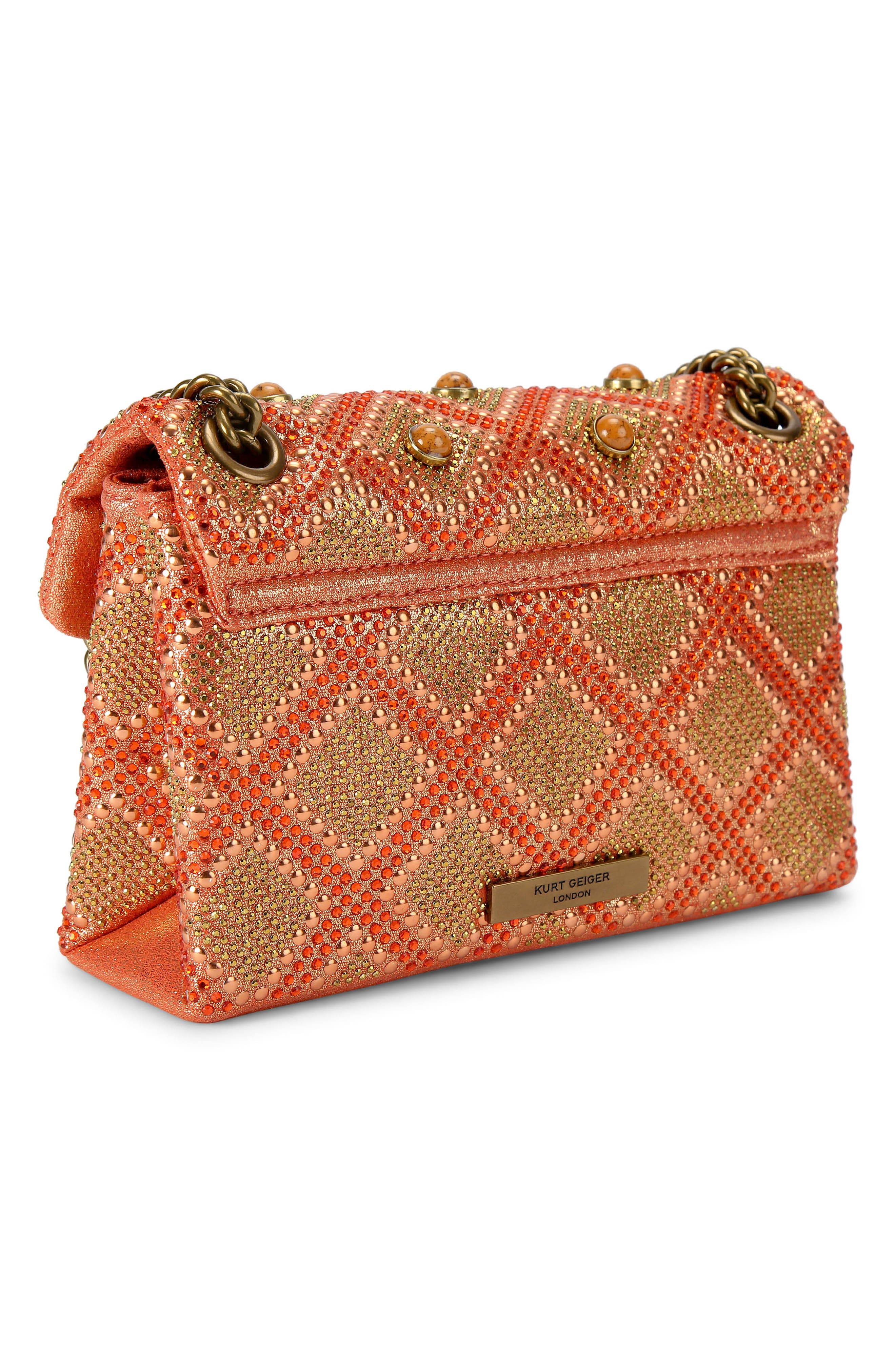 Kurt Geiger London Mini Kensington Jewel Convertible Crossbody Bag, Alternate, color, 