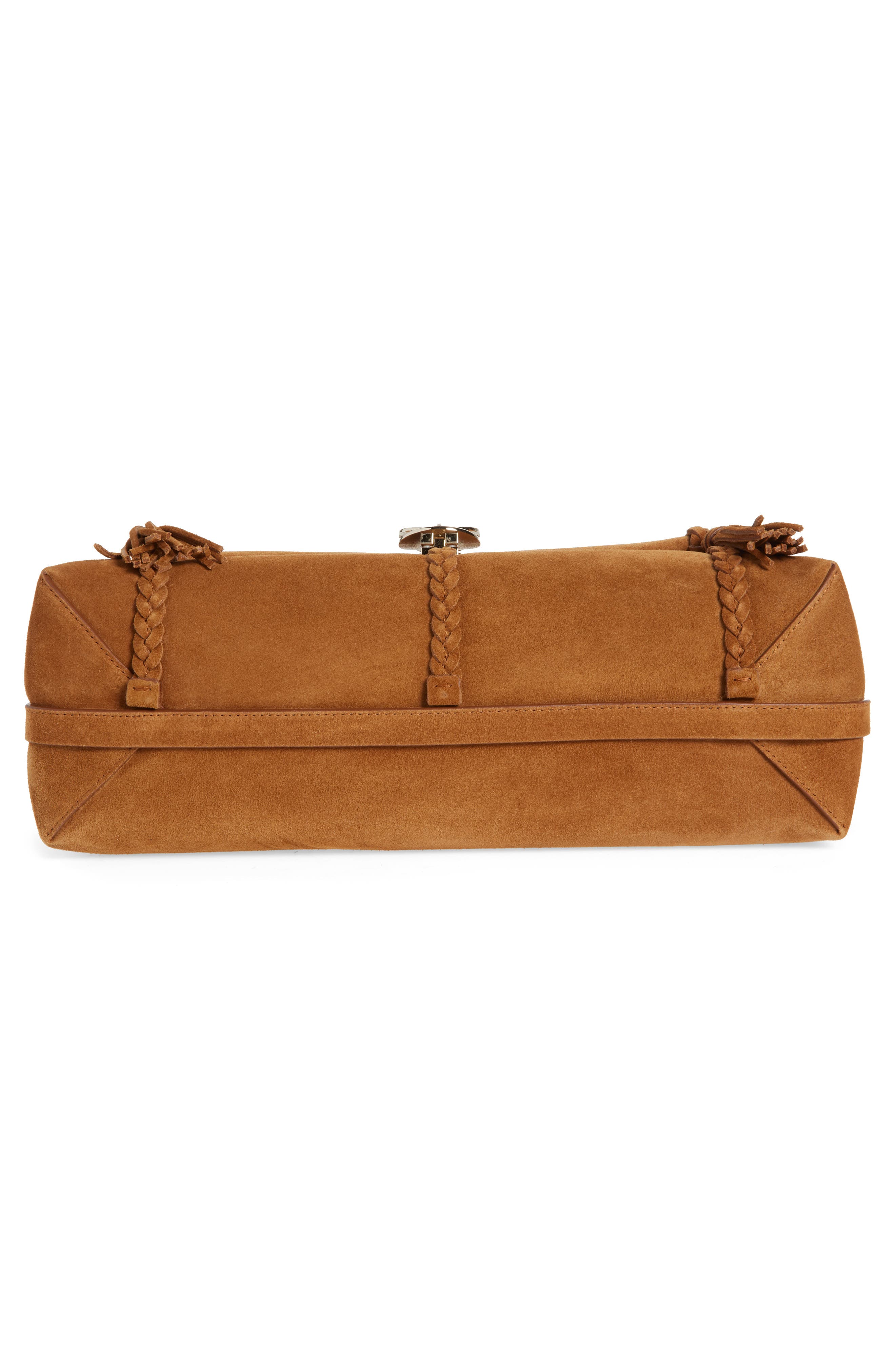 Chloé Medium Penelope Suede Shoulder Bag, Alternate, color, 