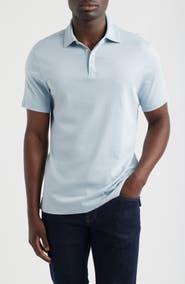 Robert Barakett Georgia Solid Pima Cotton Polo