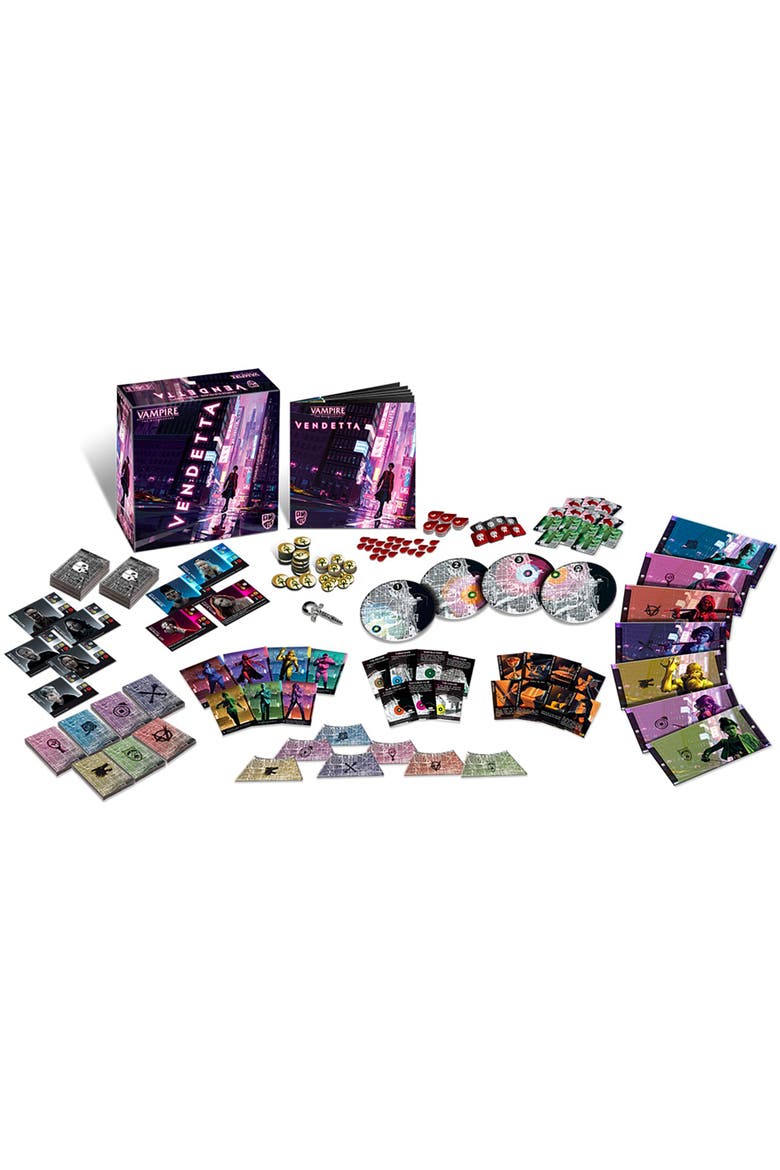 Vampire The Masquerade Competative Strategy Card Game14+, Alternate, color, Multicolored