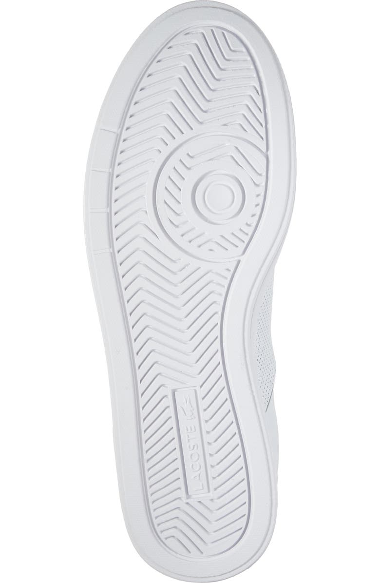 Lacoste Low Top Court Sneaker, Alternate, color, White/ Grey