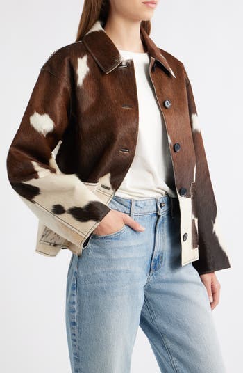 Haisley Genuine Calf Hair Jacket