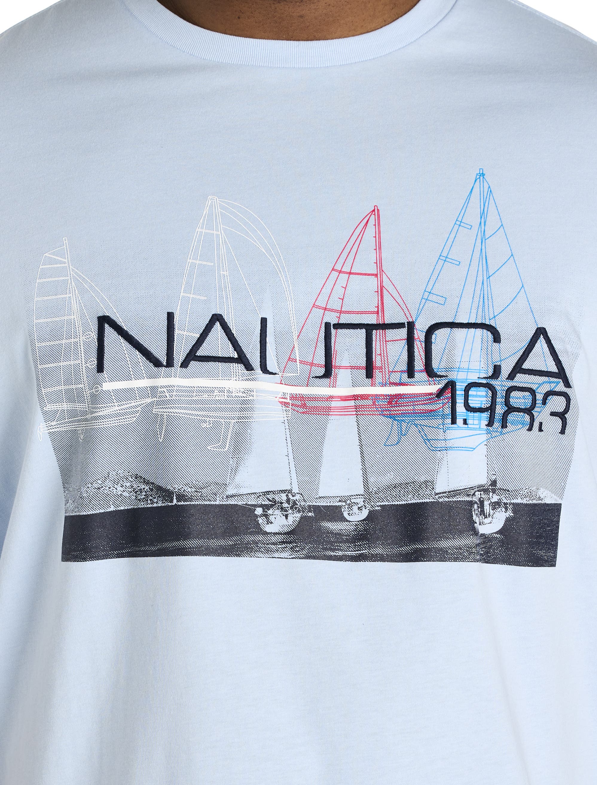 Big & Tall 1983 Sailing Graphic Tee - image 2