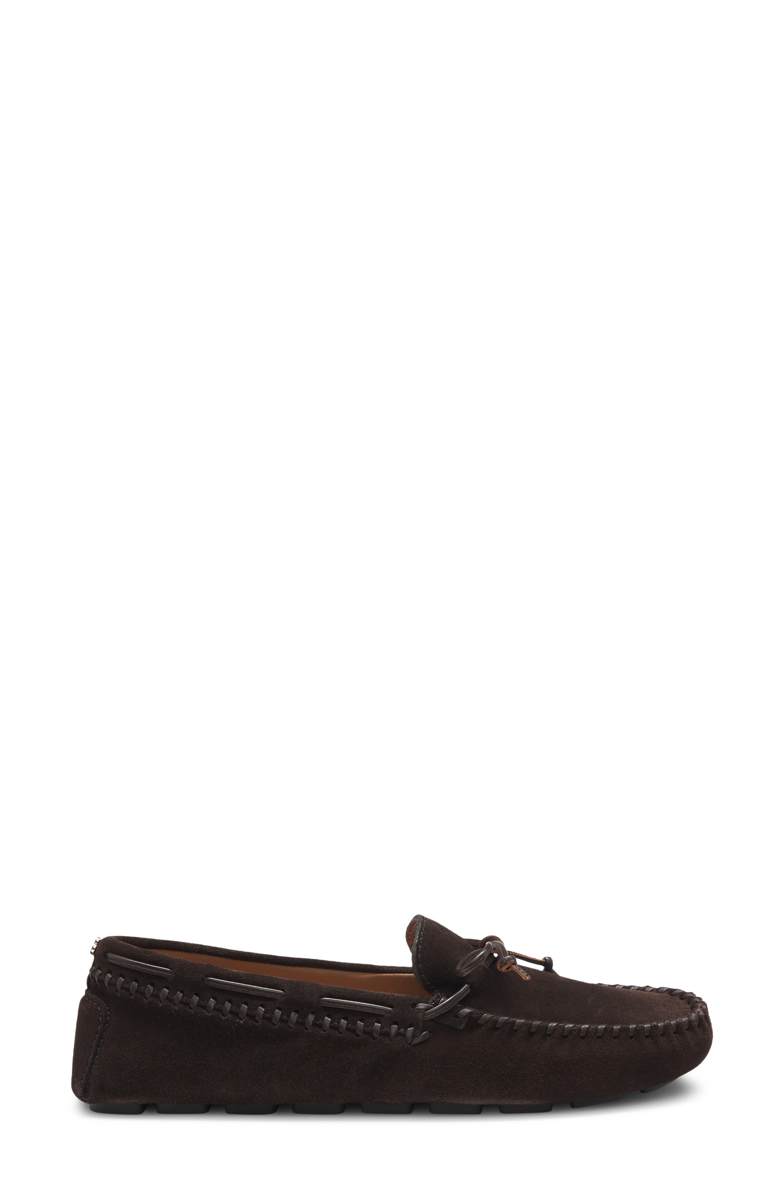 Roxanne Driving Loafer, Alternate, color, DARK BROWN