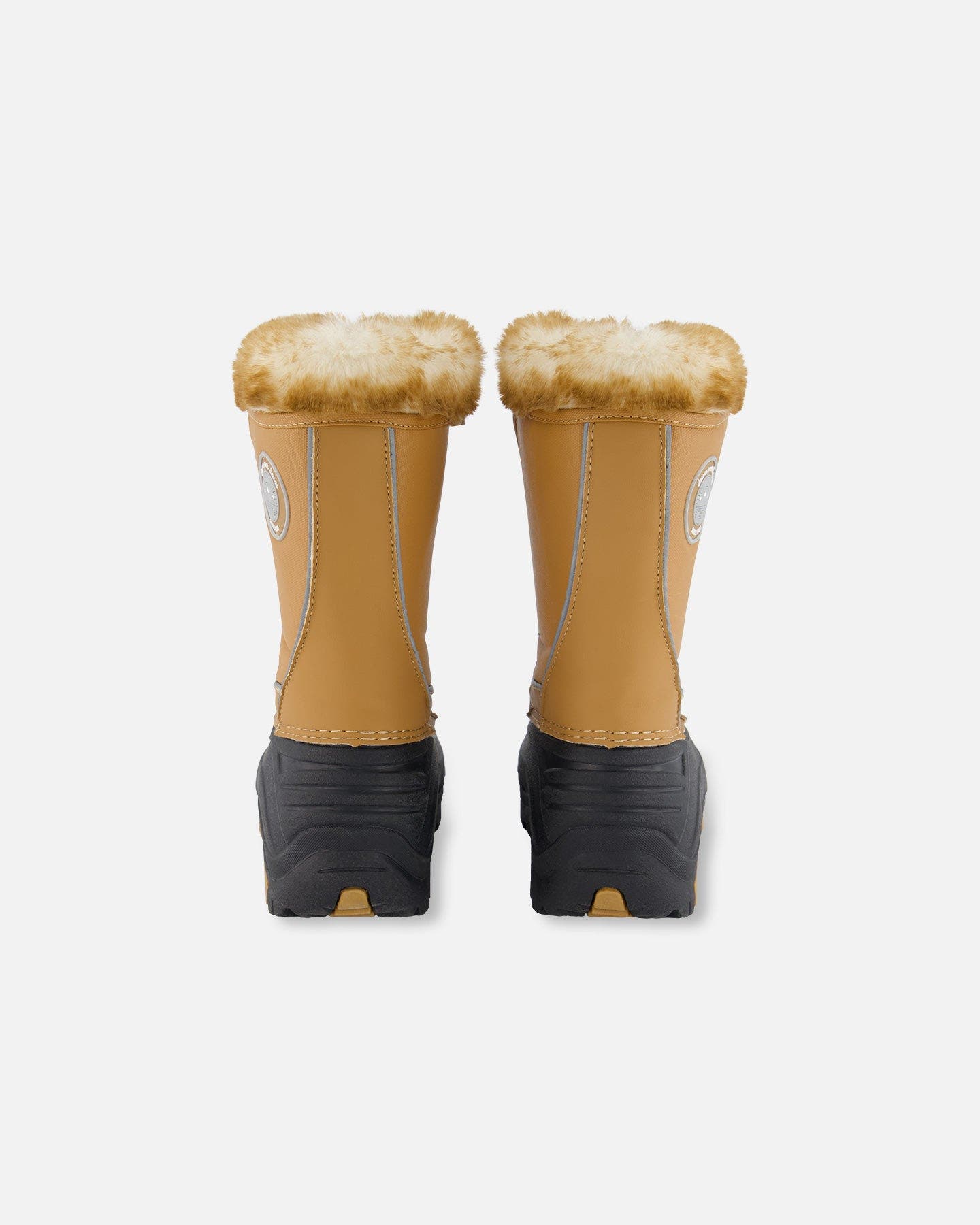 Deux par Deux Kids Gender Inclusive Winter Boots with Removable Liner, Alternate, color, Brown Sugar