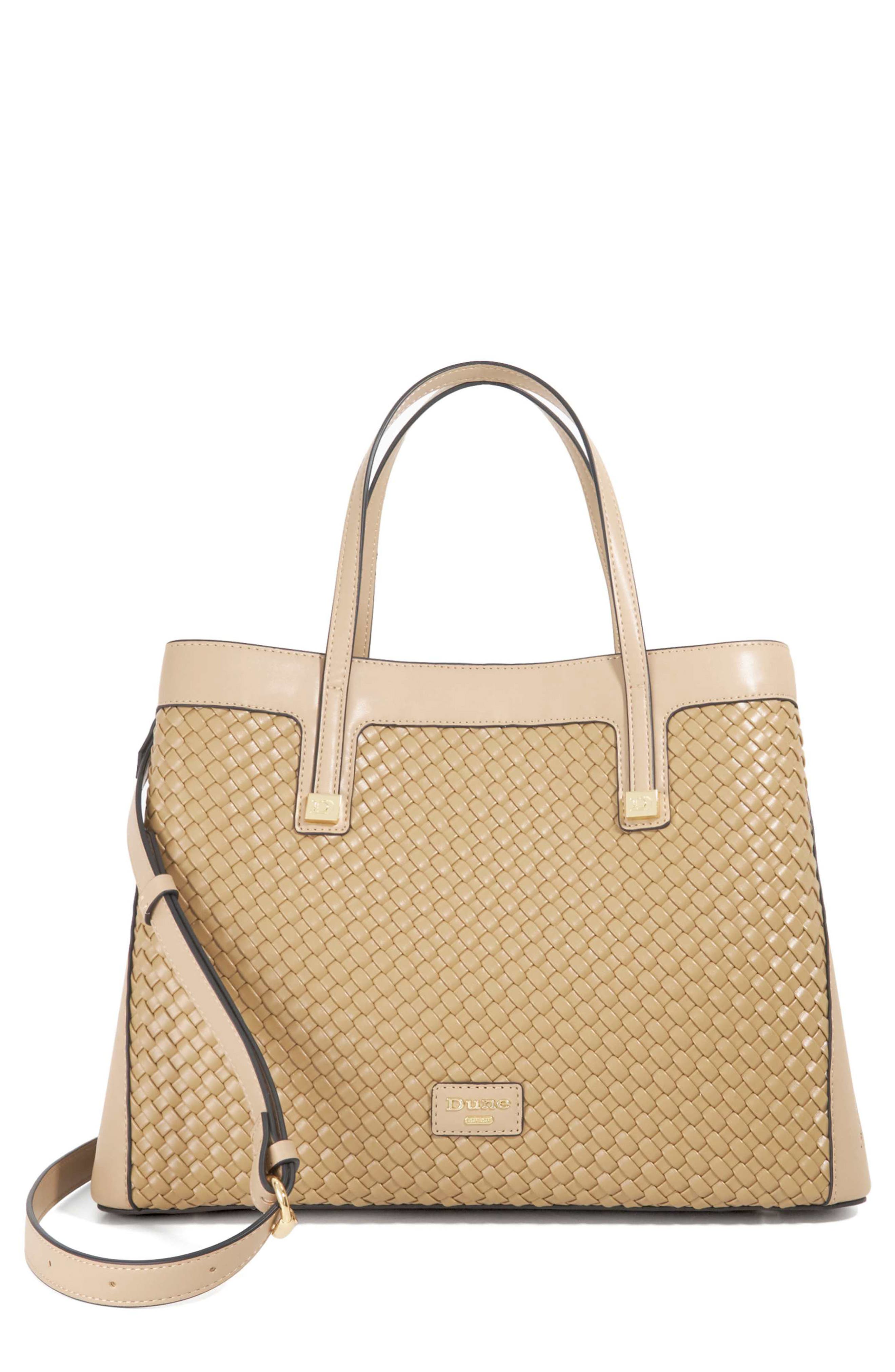 Dune London Deavie Woven Tote Bag, Main, color, 