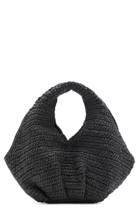 Braided Straw Handbag