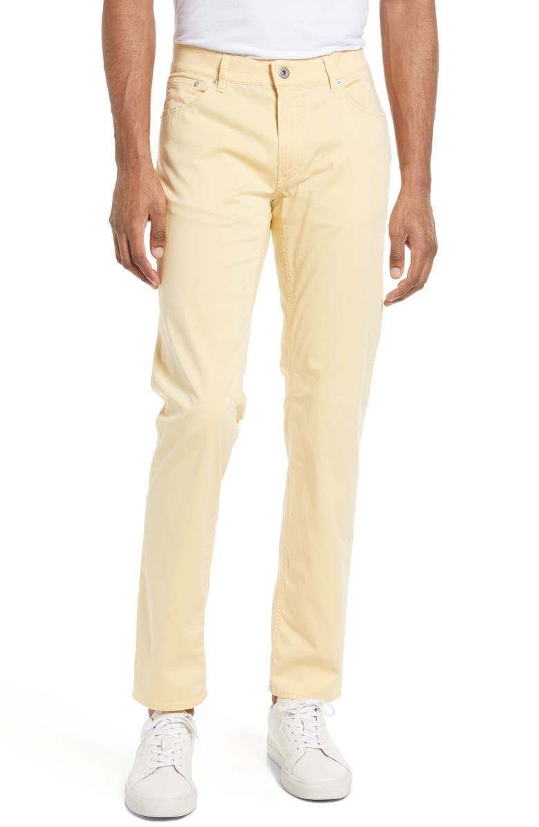Brax Chuck Stretch Cotton 5-Pocket Pants, Main, color, Sunset