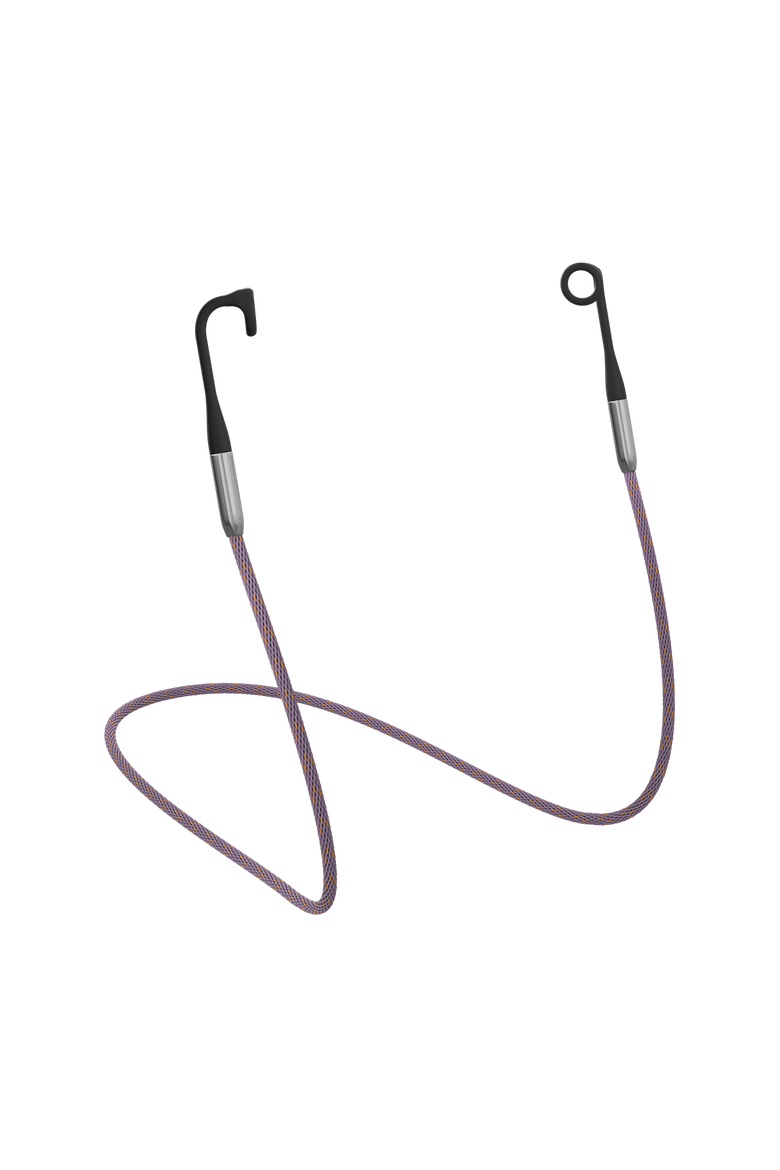 Link Connector Cord for Loop Earplugs Magnetic Safety Cord, Main, color, Lilac