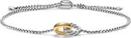 David Yurman Petite Cable Linked Hoop Bracelet