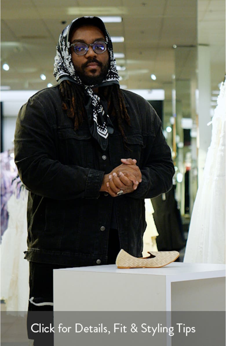 Golden Meadow Harmony Embroidered Loafer, sales video thumbnail