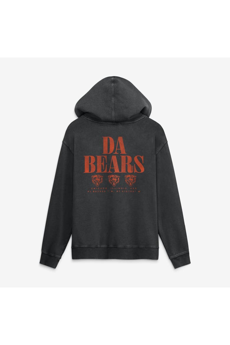 Men's Fanatics Black Chicago Bears Relaxed Intense Rivalry French Terry Hoodie, Alternate, color, Black