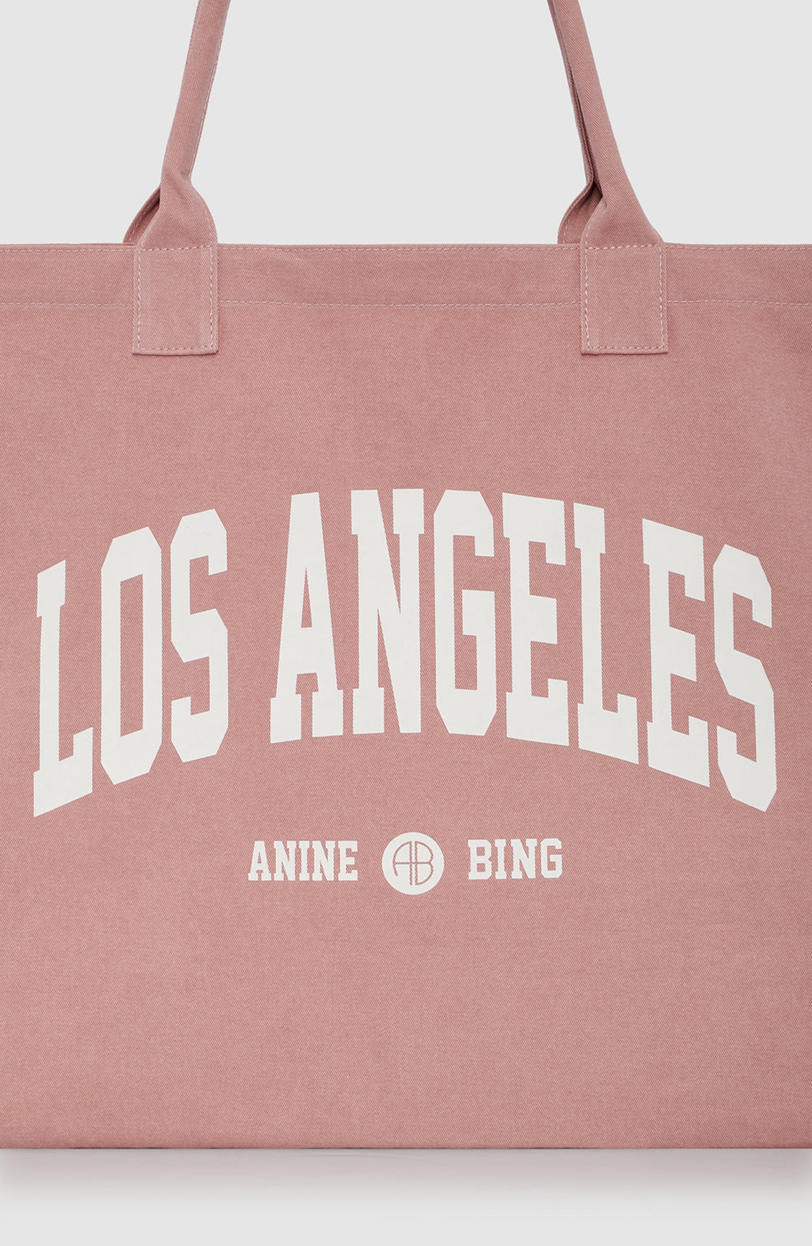 Leo Los Angeles University Canvas Tote, Alternate, color, Earth Red