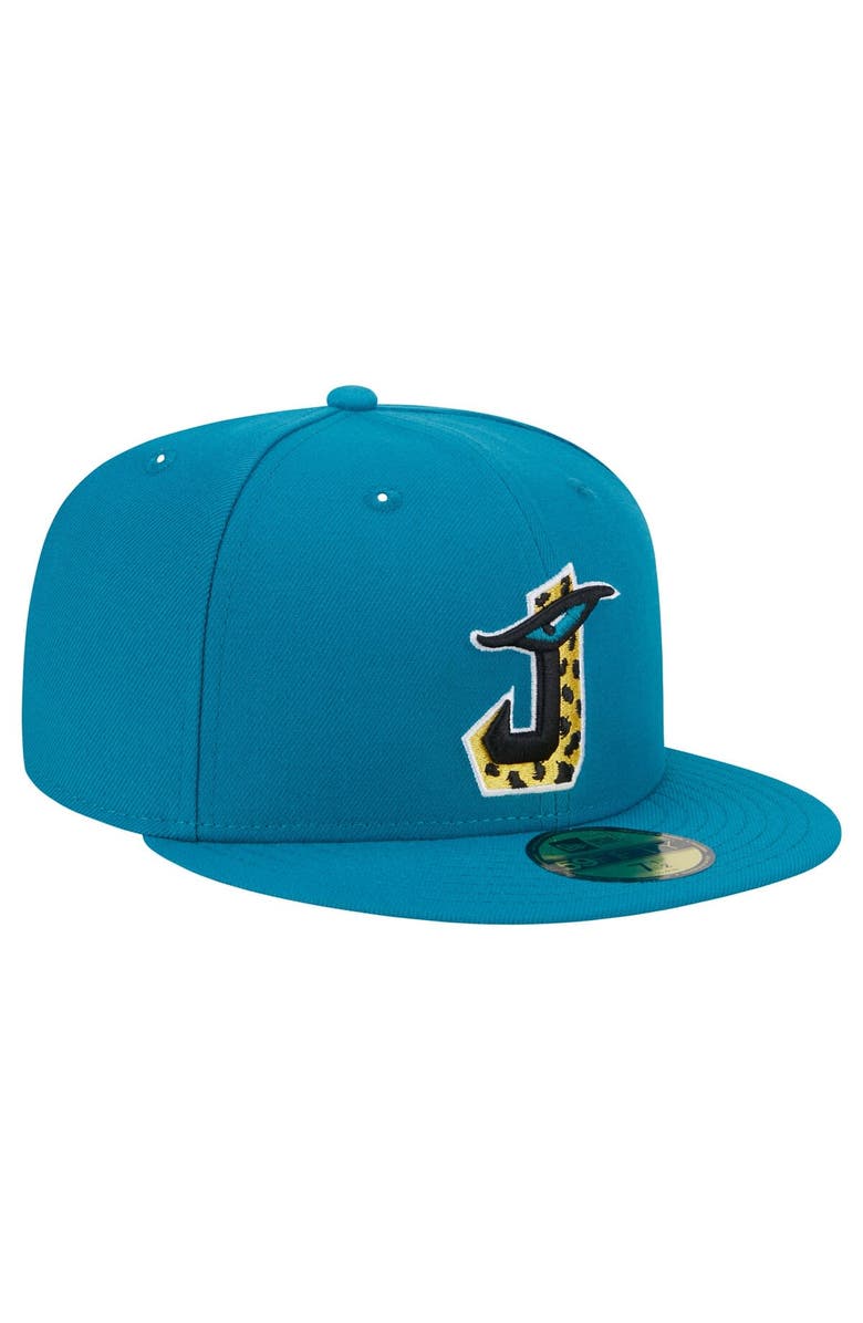 New Era Men's New Era Teal Jacksonville Jaguars City Originals 59FIFTY Fitted Hat, Alternate, color, Teal